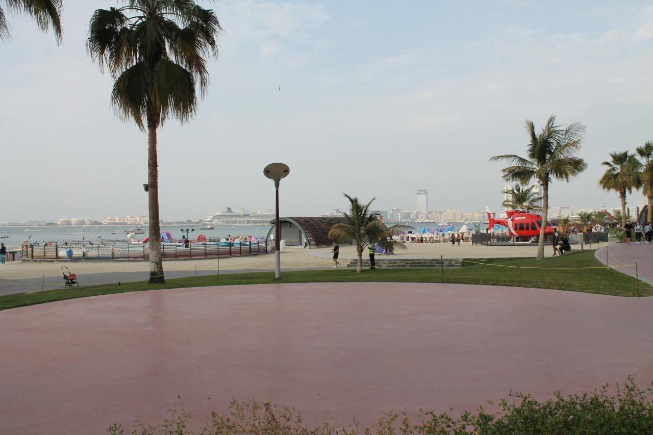 Newly Furnished One Bedroom Apartment Next To Metro & Beach In Marina Residence Dubai Dış mekan fotoğraf