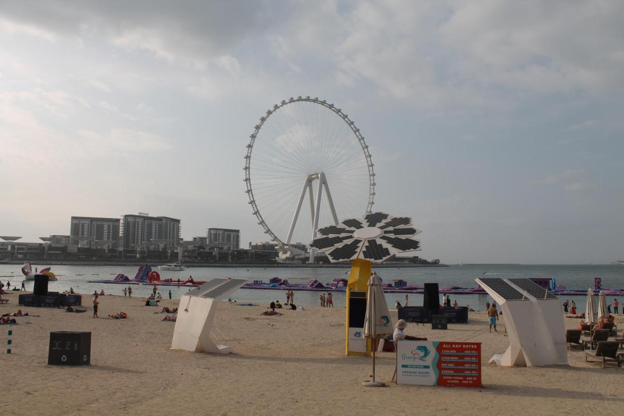 Newly Furnished One Bedroom Apartment Next To Metro & Beach In Marina Residence Dubai Dış mekan fotoğraf